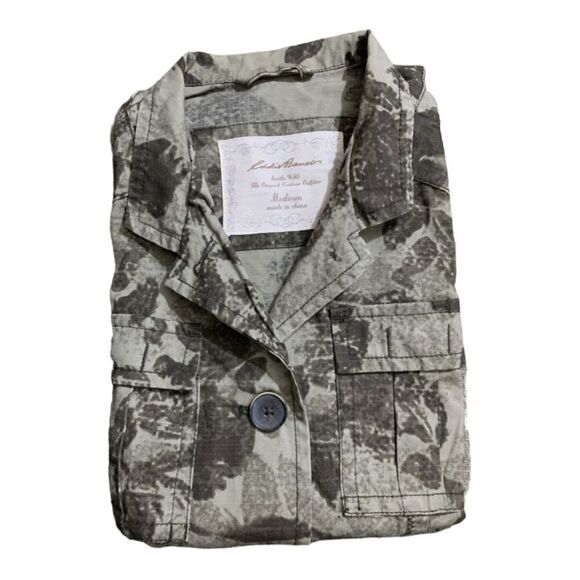 Eddie Bauer Women Camouflage Utility jacket - Picture 6 of 11